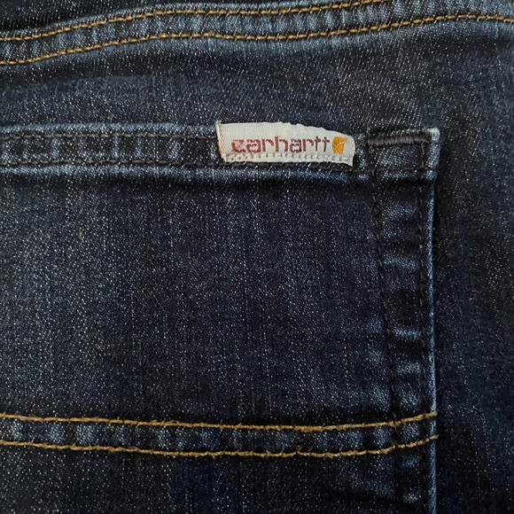 Carhartt Plaid Lined Women’s Jeans Like NEW - Picture 11 of 11